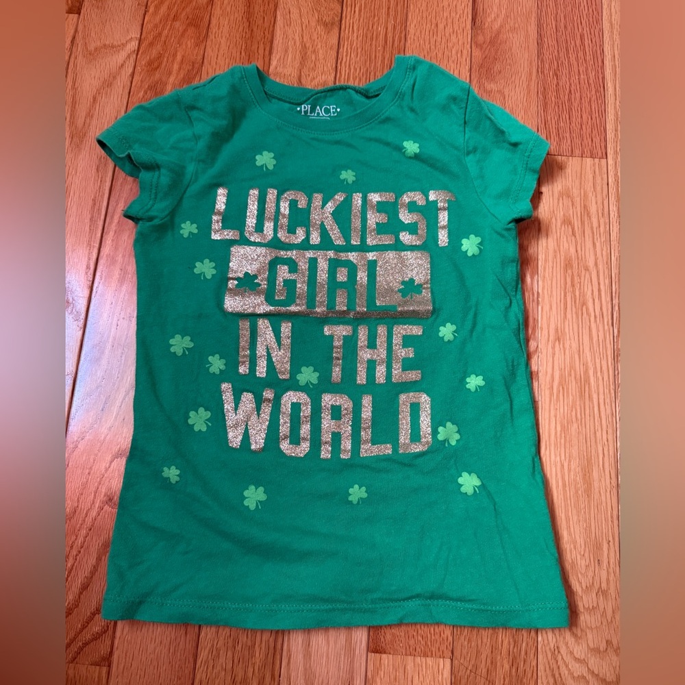 The Children's Place St Patrick’s Day shirt size 5/6